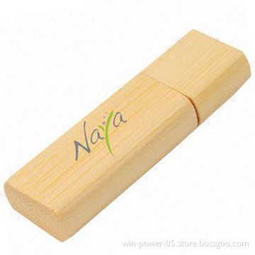 USB Flash Drive, Eco-friendly Design, 32 to 64GB Capacity, Customized Logos Accepted